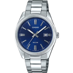 Casio Ανδρικό Ρολόι με Ασημί Μεταλλικό Μπρασελέ MTP1302PD2AV