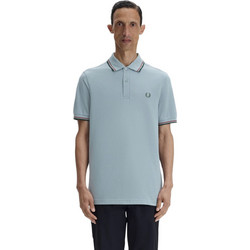 Fred Perry Ανδρική Μπλούζα Polo Κοντομάνικη Γαλάζια M3600-98A