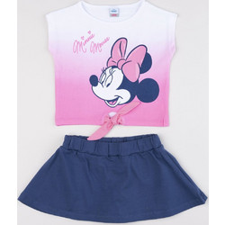 Prenatal Minnie Mouse Παιδικό Σετ για Κορίτσι Καλοκαιρινό Ροζ Navy Μπλε 1572604