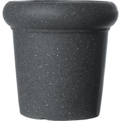 Supergreens Spot XL Γλάστρα Στρογγυλή Πήλινη Ανθρακί 57x57cm D-2270-8