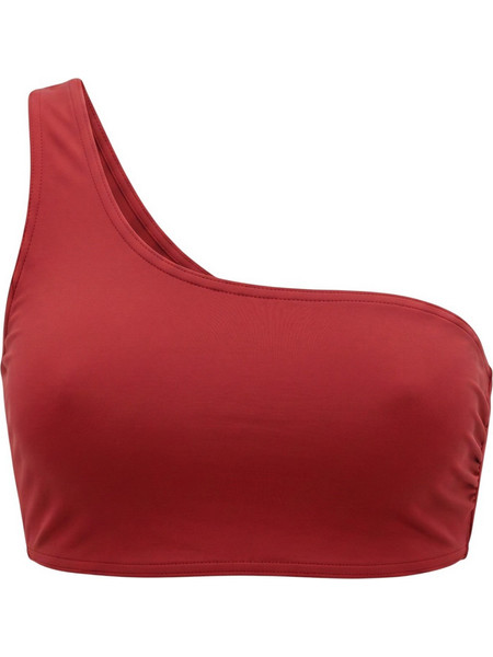 Livia Bikini Top με Έναν Ώμο Μπορντό ECANDA-BOHIMIA-41N73