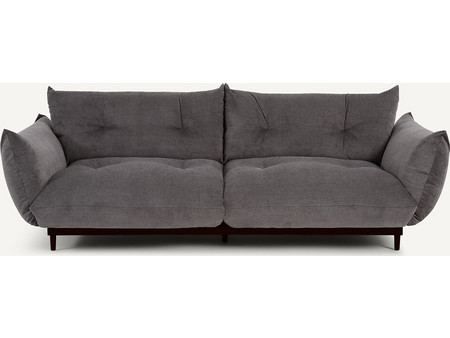 AM.PM Vitoria Τριθέσιος Καναπές Ανθρακί 236x105x88cm GQD148