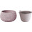 Prosperplast Splofy Bowl Γλάστρα Στρογγυλή Πλαστική Καφέ 37x21.8cm DKSP370-7529U