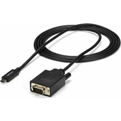 StarTech CDP2VGAMM2MB VGA Male to USB-C 2m Black