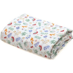 Kiokids Spring Πάνα Αγκαλιάς από Μουσελίνα Λευκή 120x120cm 6427