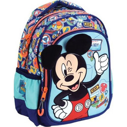 Gim Mickey Σχολική Τσάντα Πλάτης Νηπιαγωγείου Πολύχρωμη 340-92054