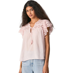 Pepe Jeans Stella Γυναικείο Καλοκαιρινό Top Ροζ PL304254-315