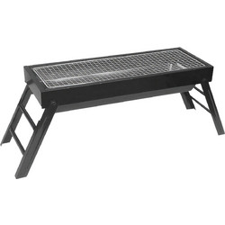 BBQ Μεταλλική Ψησταριά Κάρβουνου Επιφάνειας 60x22x32 14660098