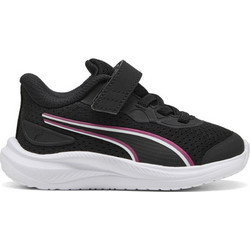 Puma Παιδικά Αθλητικά Παπούτσια για Τρέξιμο Μαύρα Μωβ Λευκά 312415-16