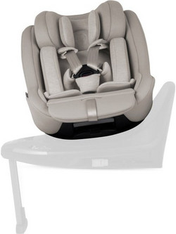 Silver Cross Approach Plus 360° Iconic Κάθισμα Αυτοκινήτου i-Size 0-18kg ISOfix Nature Taupe