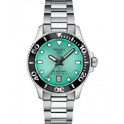 Tissot Seastar 1000 Ανδρικό Ρολόι με Ασημί Μεταλλικό Μπρασελέ T120.210.11.091.00