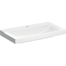 Geberit Xeno Kerateck Ένθετος Νιπτήρας Μπάνιου Πορσελάνης 90x48cm Λευκός 500.531.01.1