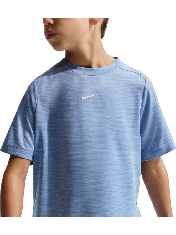 Nike Dri-Fit Παιδικό T-Shirt Κοντομάνικο Γαλάζιο HJ3771-407