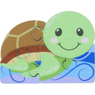 Παιδικό Puzzle Orange Tree Χελωνίτσα Sea Life 4 Κομμάτια