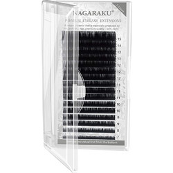 Nagaraku Black Βλεφαρίδες Τρίχα-Τρίχα 0.07mm CC 7mm 0.07CC