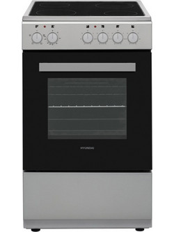 Hyundai HCVC26V-5650VS Κουζίνα Ηλεκτρική 55lt με Κεραμικές Εστίες 50cm