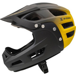 Manta Xrider Manta Κράνος Ποδηλάτου Βουνού / Downhill Full Face Μαύρο Κίτρινο XR00FH01