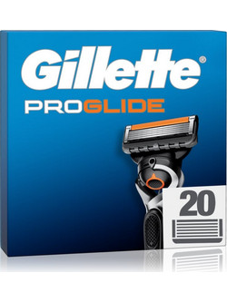 Gillette ProGlide Ανταλλακτικά Ξυραφάκια με Λιπαντική Ταινία 20τμχ
