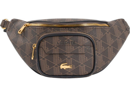 Lacoste The Blend Τσαντάκι Μέσης Καφέ 3NU5420BG-T93