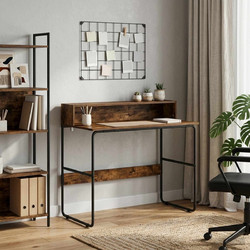vidaXL Γραφείο Υπολογιστή Ξύλινο 100x50x91cm 8008028