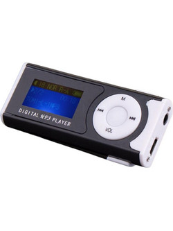 RM3433 Mini MP3 Player 32GB Μαύρο