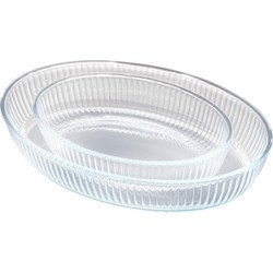 Viosarp Πυρίμαχο Γυάλινο Ταψί Οβάλ cm 5206753050285