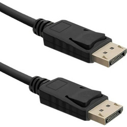 Qoltec Καλώδιο DisplayPort to DisplayPort Male 2m Black 50587