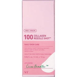 VT Cosmetics Collagen Reedle Shot 100 Ενυδατικό Serum Προσώπου για Σύσφιξη με Κολλαγόνο 2x10ml