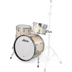 Ludwig Legacy Mahogany Downbeat Vintage White Marine