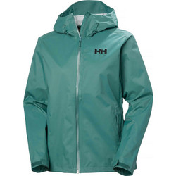 Helly Hansen Loke Γυναικείο Μπουφάν Χειμωνιάτικο Softshell Μακρύ Αδιάβροχο Αντιανεμικό Πράσινο 63389-494