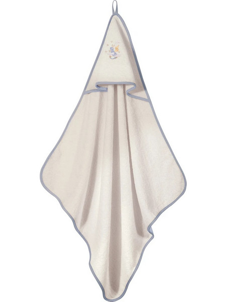 Greenwich Polo Club Essential 8840 Βρεφικό Μπουρνούζι Κάπα Λευκό Γκρι 80x80cm
