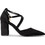 Envie Shoes Γόβες Suede με Χοντρό Ψηλό Τακούνι & Λουράκι Μαύρες E45-24444-001