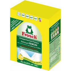 Frosch Λεμόνι Σκόνη Πλυντηρίου Οικολογική για Λευκά & Χρωματιστά 22 Μεζούρες 1.35kg