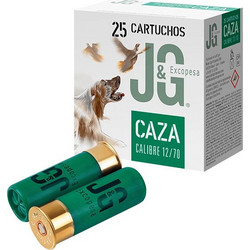 J&G Caza Especial Φυσίγγια Συγκέντρωσης 12Cal 70mm 34gr 25τμχ