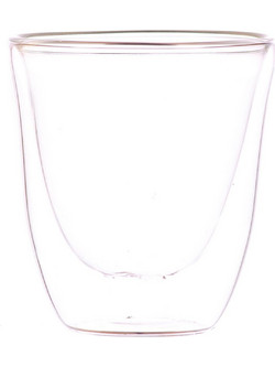 Coincasa Ποτήρι Καφέ Γυάλινo Διαφανές Χρυσό 80ml 006364830