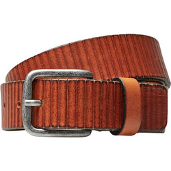 Jack & Jones Ανδρική Ζώνη Δερμάτινη Λεπτή Rusted 12192628