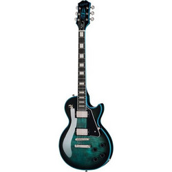Epiphone Les Paul Custom Widow Ηλεκτρική Κιθάρα Single Cut με Μαγνήτες HH & Ταστιέρα Ebony Indigo Burst