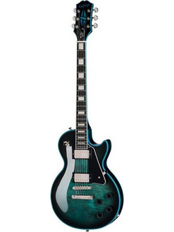 Epiphone Les Paul Custom Widow Ηλεκτρική Κιθάρα Single Cut με Μαγνήτες HH & Ταστιέρα Ebony Indigo Burst