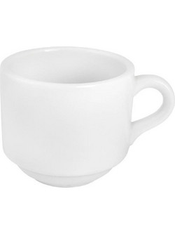 Oriana Ferelli Φλιτζάνι Πορσελάνης Λευκό 150ml PR009PS253