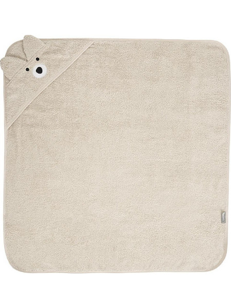 Lorelli Bear Βρεφικό Μπουρνούζι Κάπα Μπεζ 90x90cm