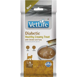 Farmina Vetlife Diabetic Cream with Chicken & Tuna 60gr