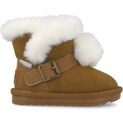 Garvalin Παιδικά Μποτάκια Ταμπά Suede με Γούνα 261360-A127