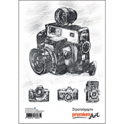 A&G Paper Premium Art Cameras Μπλοκ Σχεδίου A3 Στρατσόχαρτο 100gr/m² 50 Φύλλα