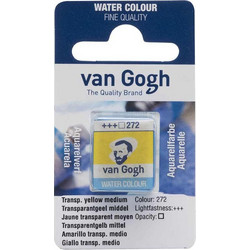Royal Talens Van Gogh 272 Transparent Yellow Medium Νερομπογιά 2086272