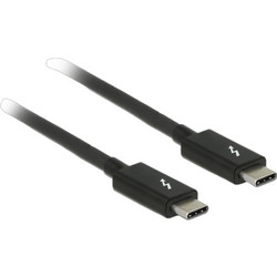 DeLOCK 84845 Thunderbolt 3 USB-C to USB-C 1m Black