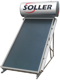 Soller Ηλιακός Θερμοσίφωνας 120lt 2m² Glass Τριπλής Ενέργειας