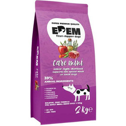 Edem Care Mini Senior, Light & Sterilised with Beef & Pork 2kg