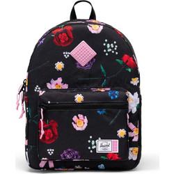 Herschel Lego Classic Falling Florals Σχολική Τσάντα Πλάτης Νηπιαγωγείου Μαύρη 11780-07027