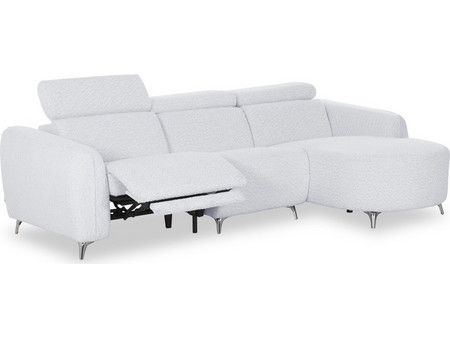 HomeMarkt Γωνιακός Καναπές Δεξιά Γωνία Μπεζ 275x160x104cm HM3317.01R