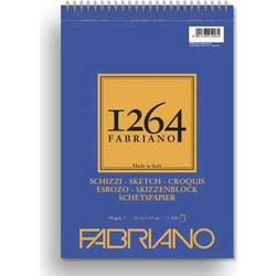 Fabriano 1264 Μπλοκ Σχεδίου 30x30cm 90gr/m² 120 Φύλλα